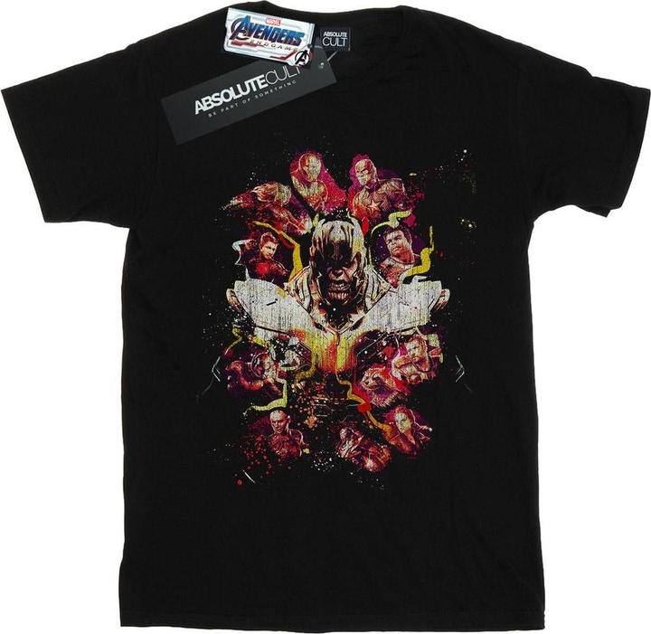 Actual product image Mens Avengers Endgame Distressed Thanos T-Shirt (M)