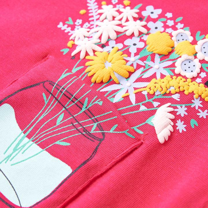 Produktbild VidaXL Kinder-T-Shirt Knallrosa 92,Material: 95 % Baumwolle. 5 (92)