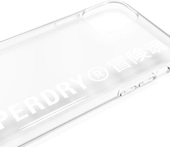 Produktbild Superdry Hülle Clear Case transparent mit Logoaufdruck (Apple iPhone 11)