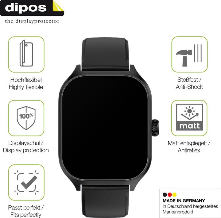 Immagine prodotto Dipos Full-Cover Pellicola Protettiva opaco