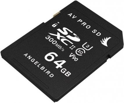 Image du produit Angelbird Carte SD AVpro 64 Go UHS-II (64 Go, SDXC, U3, UHS-II)