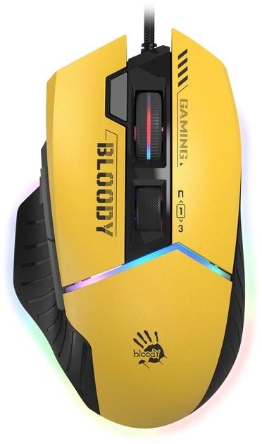 Produktbild A4Tech Mouse BLOODY W95Max USB Sports Lime (Kabelgebunden)