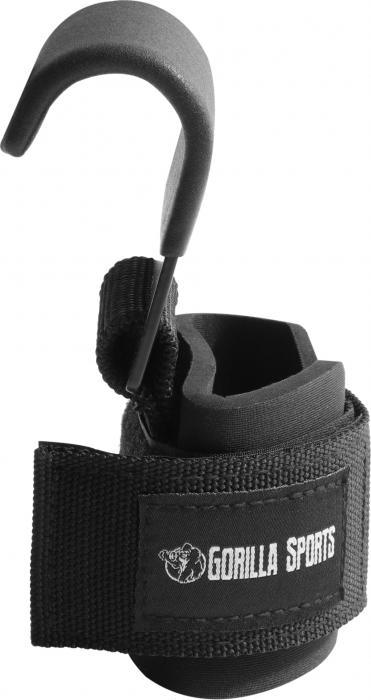 Image du produit Gorilla Sports Aides à la traction avec crochets, jeu de 2