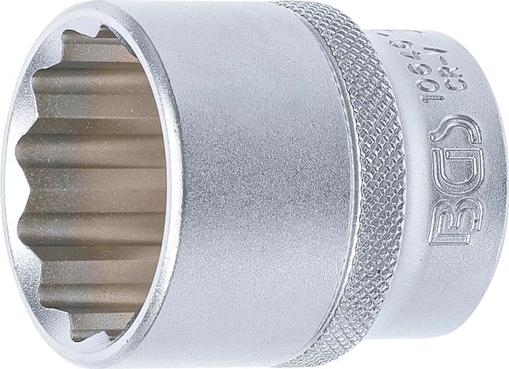 Produktbild BGS Steckschlüssel-Einsatz Zwölfkant Antrieb Innenvierkant 12,5 mm (1/2") SW 30 mm (30 mm)