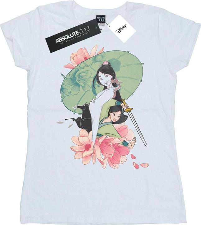 Disney Mulan Magnolia Collage TShirt (XL)