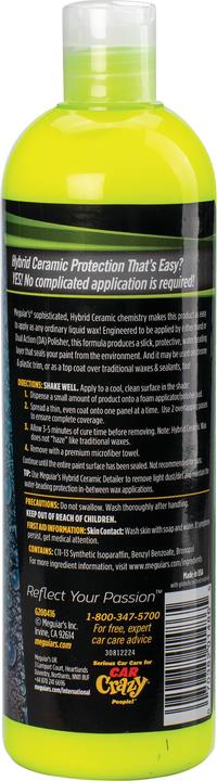 Actual product image Meguiar's Hybrid Ceramic Liquid Wax (473 ml)