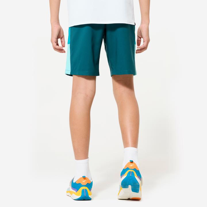Produktbild Decathlon Shorts Sporthose Kinder atmungsaktiv - grün/türkis (10, 11, 12)