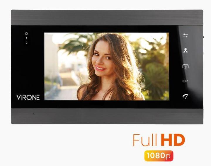Image du produit Orno Moniteur vidéo couleur de 7 pouces avec application téléphonique gratuite pour gérer les coûts