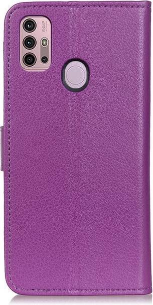 Produktbild MU Classic Litchi Leder Bookcover Series (Motorola Moto G30, Motorola Moto G10)