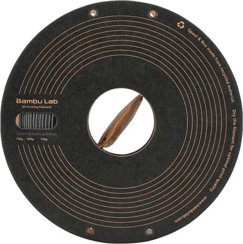Produktbild Bambu Lab PPS CF - Black - 1.75mm (Carbon, PP, 1.75 mm, 750 g, Schwarz)