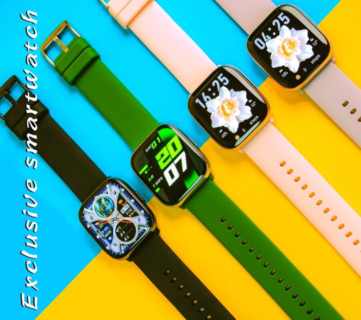 Produktbild RNCF31 SCHWARZ Damen-Smartwatch