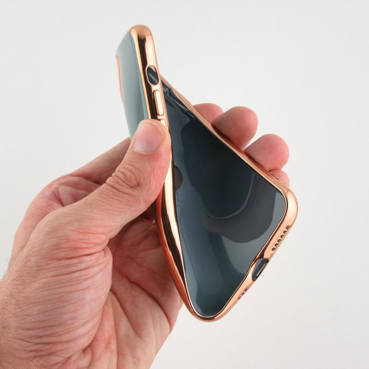Produktbild PhoneLook Hülle Gummi Bronze mit Ring grau grün (Apple iPhone 14)