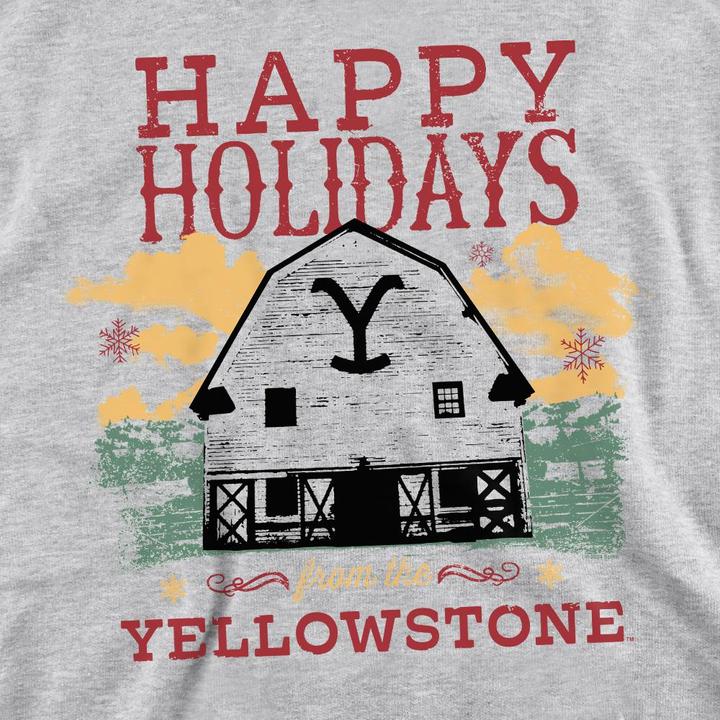 Immagine prodotto Yellowstone Happy Holidays Felpa Natale Adulto Unisex (XXL)