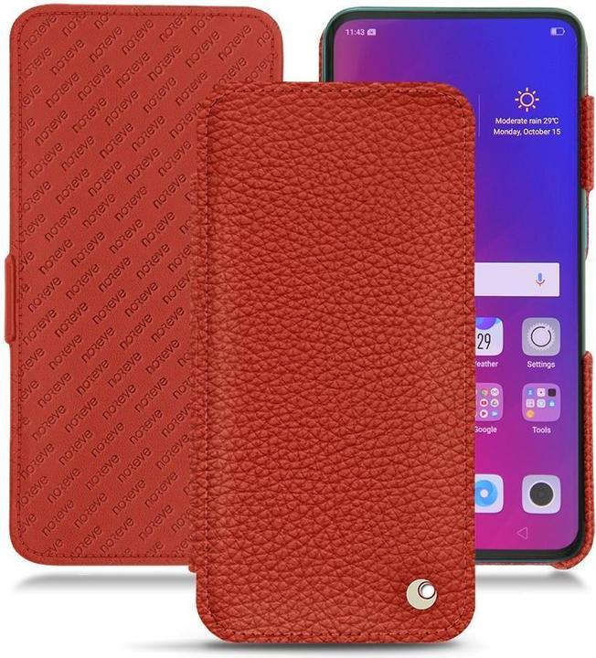Actual product image Noreve Leather case horizontal (Oppo Find X)