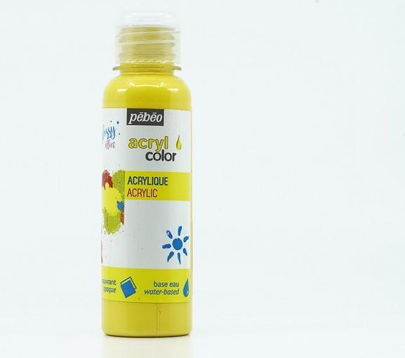 Productafbeelding Pebeo Acryl kleur (Primair geel, 150 ml)