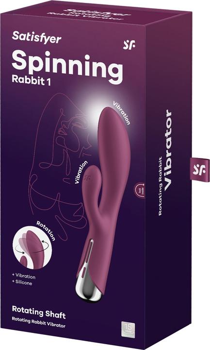 Actual product image Satisfyer Spinning Rabbit 1 Stimulation Of The Clitoris And The Red G-Spot