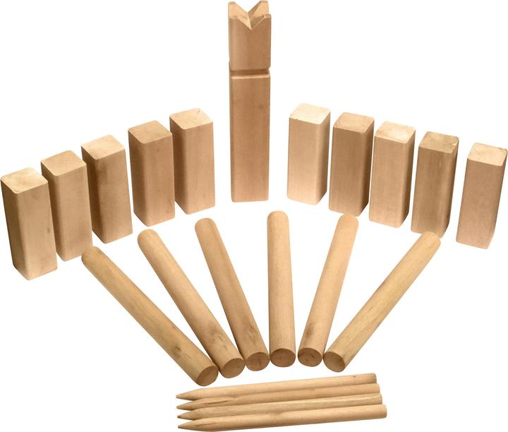 Produktbild Green>it Play>it® klassisk kongespil "KUBB"