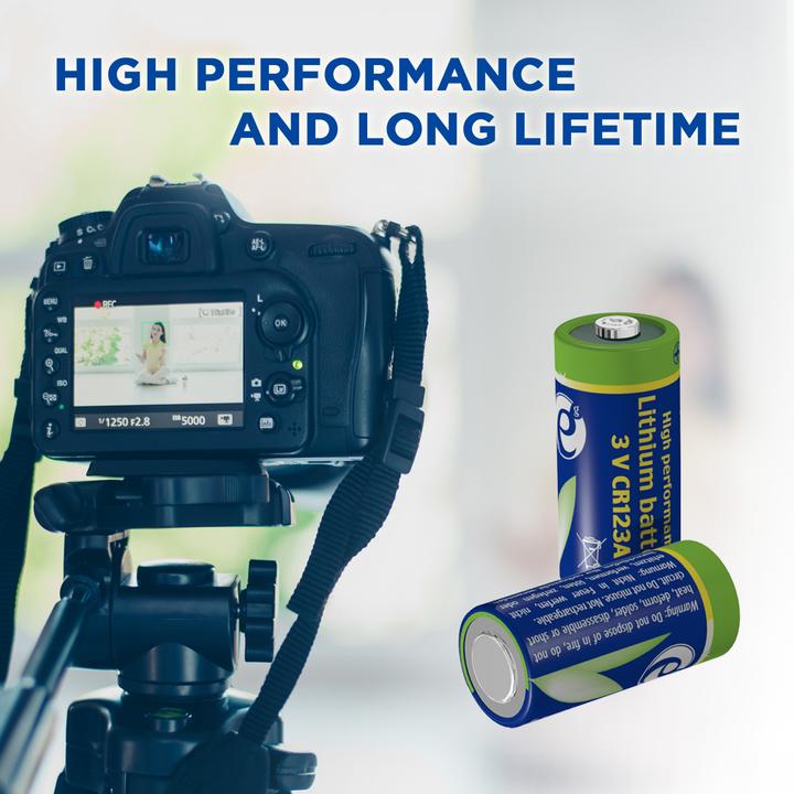 Immagine prodotto Gembird EC-BA-CR123-01 Batteria domestica Batteria al litio usa e getta (1 pz., CR123A, 1500 mAh)
