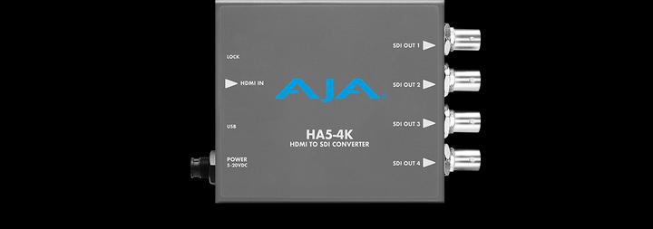 Actual product image AJA HA5-4K Mini Converter