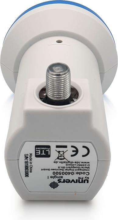 Immagine prodotto Univers LNB singolo (filtro LTE, Full HD, 4K UHD, 3D, protezione dalle intemperie) (Singolo LNB, 40mm)
