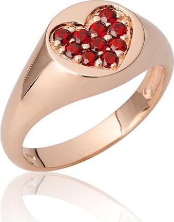 Immagine prodotto Breuning Anello - E.Garnet (48, 950 Platino)