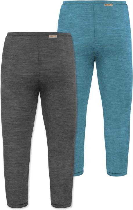 Produktbild Normani 2er Pack Baby Merino Unterhose mit Füssen - 9539 (56)