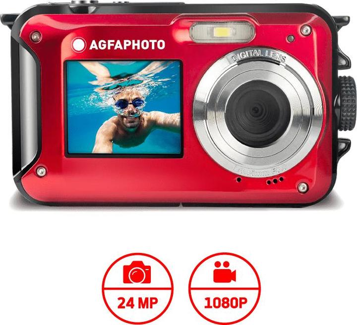 Actual product image AGFAPHOTO Agfa Photo WP8000 Czerwony + pasek wyporowy