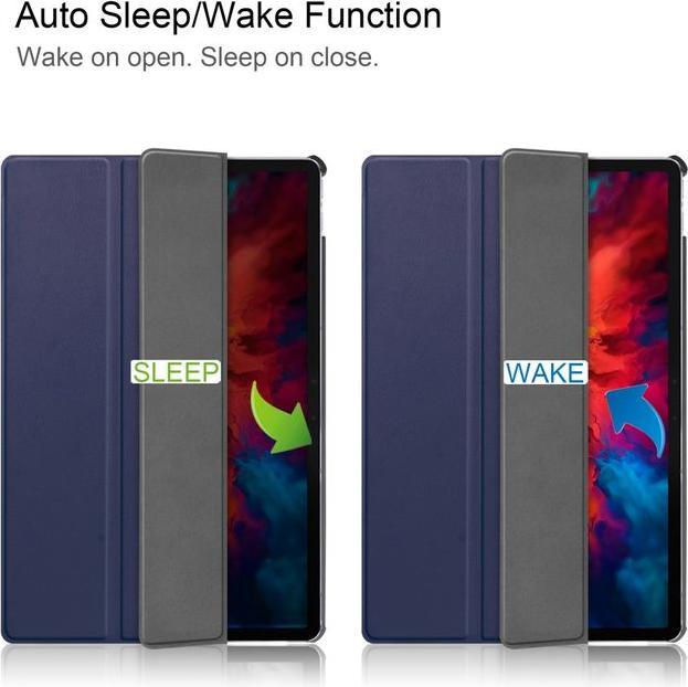 Actual product image MU Classic Triple foldable leather cover (Tab P11 Pro)