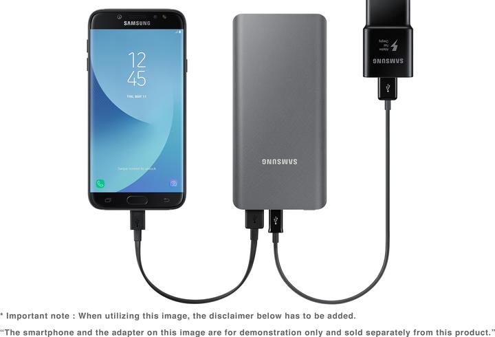Actual product image Samsung Eb-P3000 (10000 mAh, 7.50 W, 31 Wh)