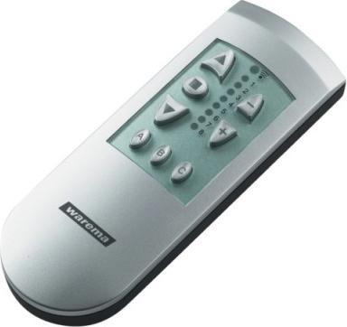 Actual product image Warema 2035342 EWFS hand-held transmitter 8-channel silver (Handheld transmitter)