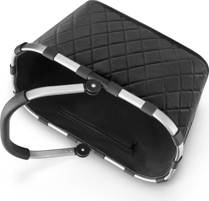 Actual product image reisenthel Shopping Basket Carrybag Rhombus Black