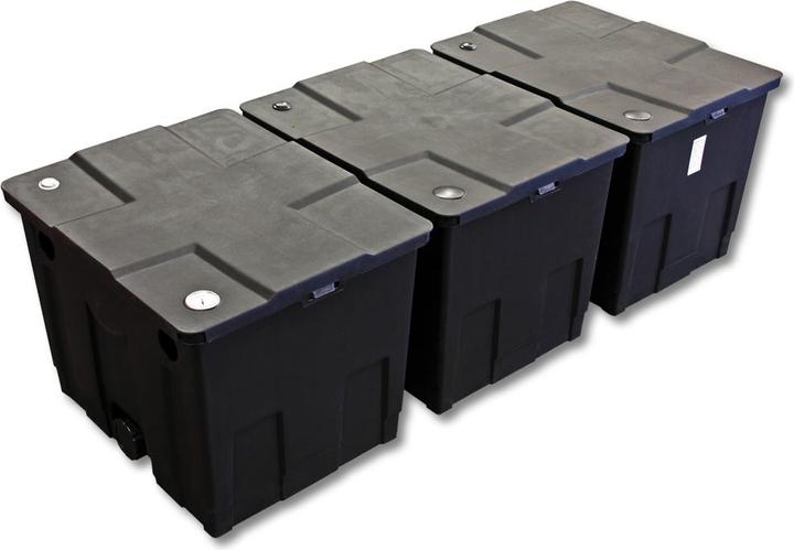 Produktbild SunSun Filter Set 90000l Teich 36W UVC 100W Pumpe Schlauch Skimmer Springbrunnen