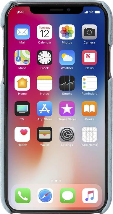 Productafbeelding Krusell Broby Cover Apple iPhone XS Max blauw (Apple iPhone XS Max)