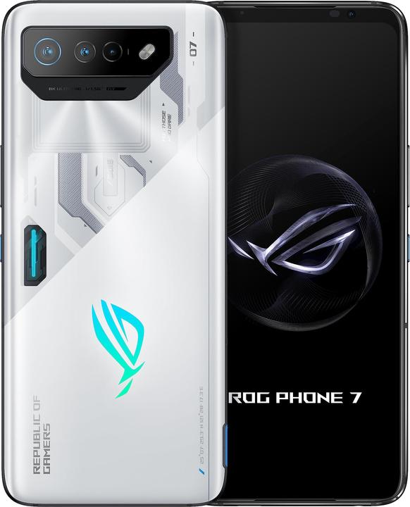 Produktbild ASUS ROG Phone 7 (256 GB, Storm White, 6.78", Dual SIM, 50 Mpx, 5G)