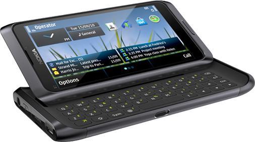 Actual product image Nokia E7-00 - QWERTZ - Dark Grey (4", 8 Mpx, 3G)