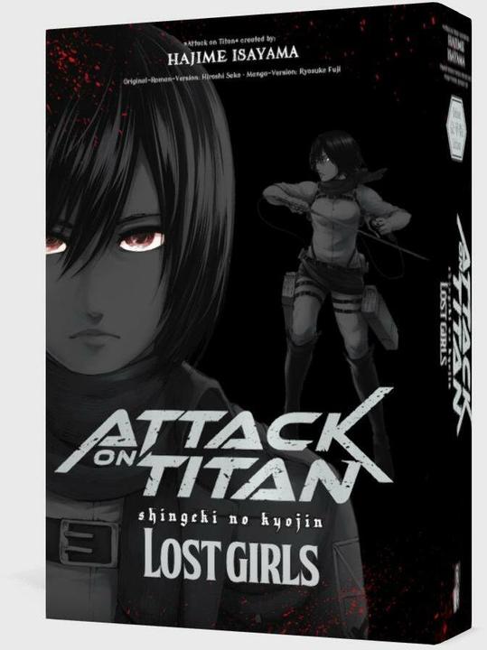 Actual product image Attack on Titan - Lost Girls Deluxe (German, Hiroshi Seko, Hajime Isayama, Ryosuke Fuji, 2024)