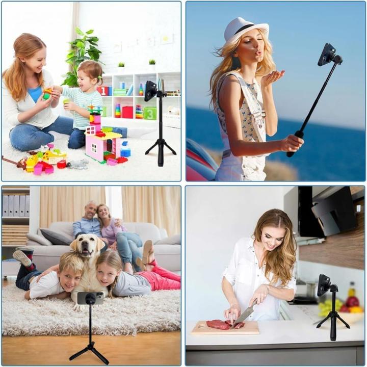 Immagine prodotto Tech-Protect Bastone da selfie L06S Bluetooth magnetico con MagSafe, telecomando, treppiede fino a