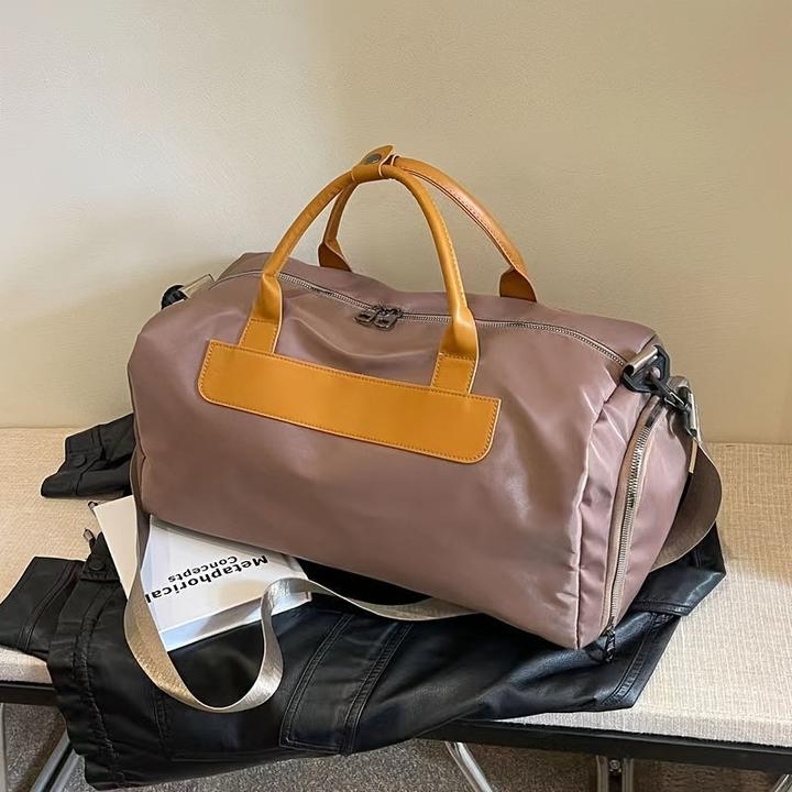 Only-Bags.Store Dry and Wet Separation Travel Duffle Bag, Portable Sport Gym Fitness Yoga Bag, Lightweight