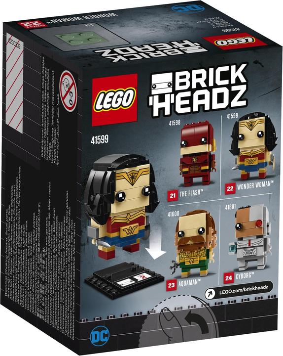 Image du produit LEGO Wonder Woman (41599, LEGO Brickheadz)