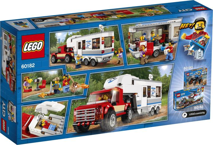 Actual product image LEGO Pickup & Caravan (60182, LEGO City)