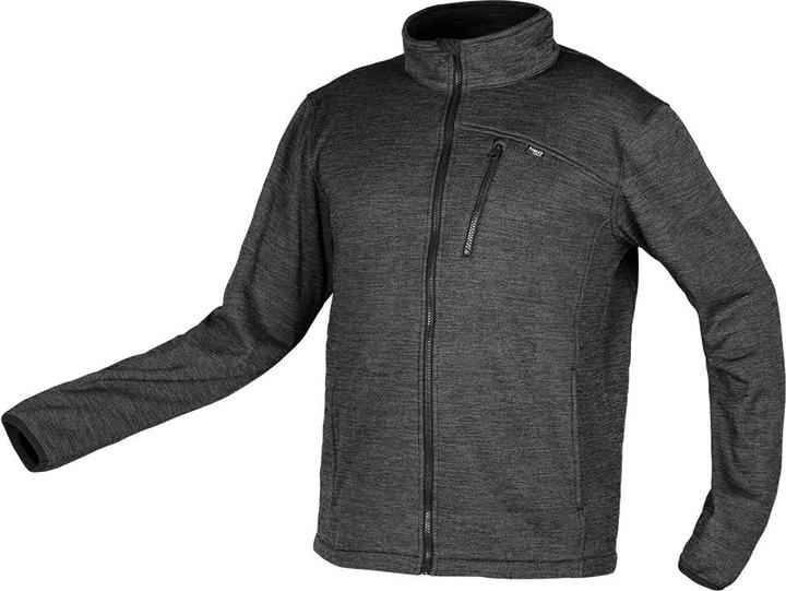 Produktbild Topex Bluza rozpinana OUTDOOR pique szara rozmiar XL (XL)