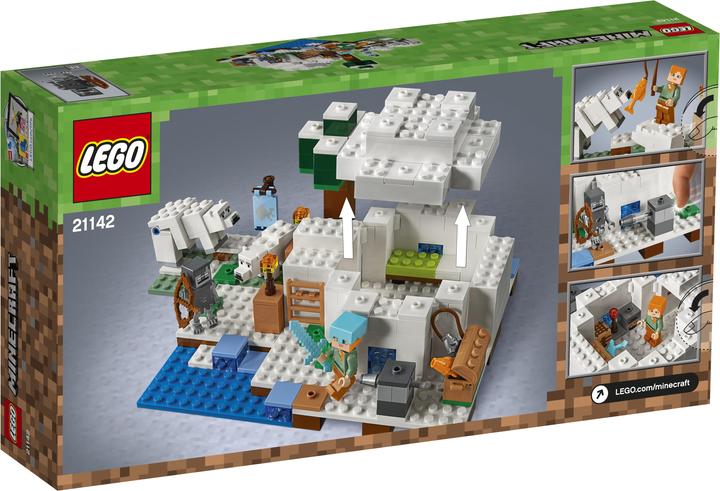 Actual product image LEGO Minecraft ice igloo (21142, LEGO Minecraft)