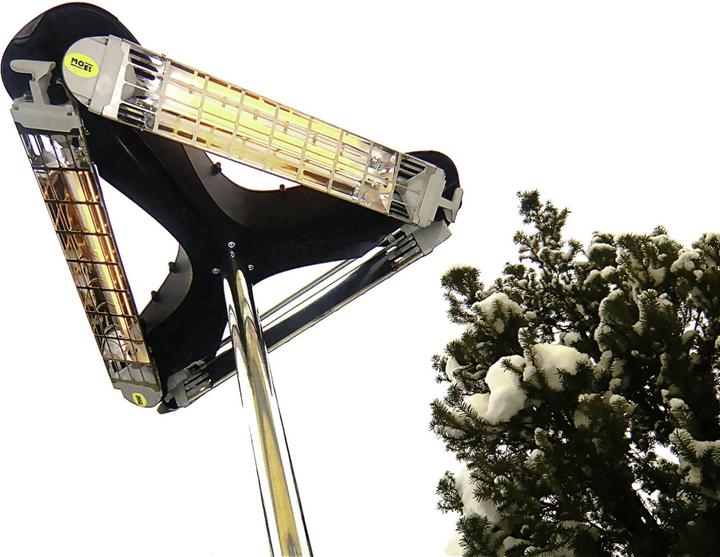 Produktbild Mo-El Stand Infrarotstrahler Heizstrahler Fiore Triangolo 3600 W (3600 W)