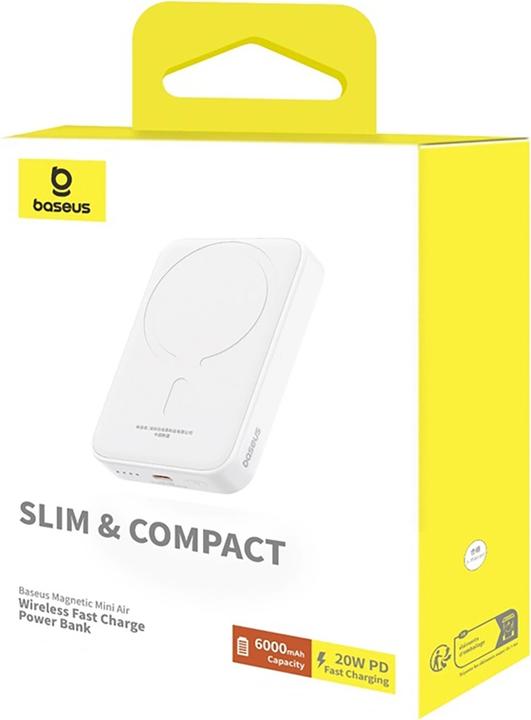 Actual product image Baseus Magnetic Mini (6000 mAh, 20 W, 20 Wh)