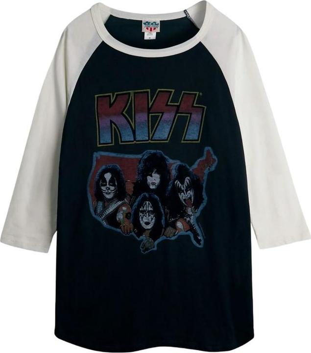 KISS TShirt Raglanärmel (M)