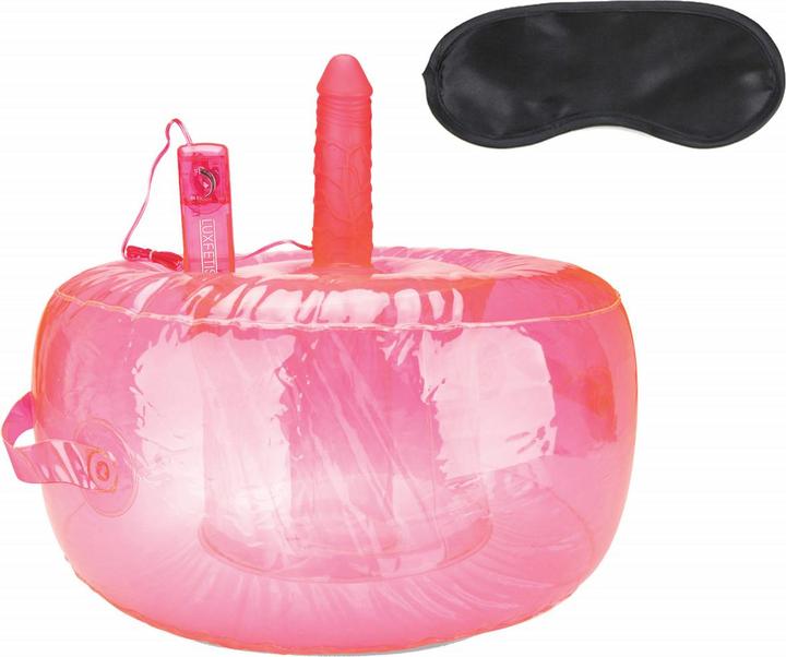 Actual product image Lux Fetish Inflatable Sex Chair With Vibrating Dildo