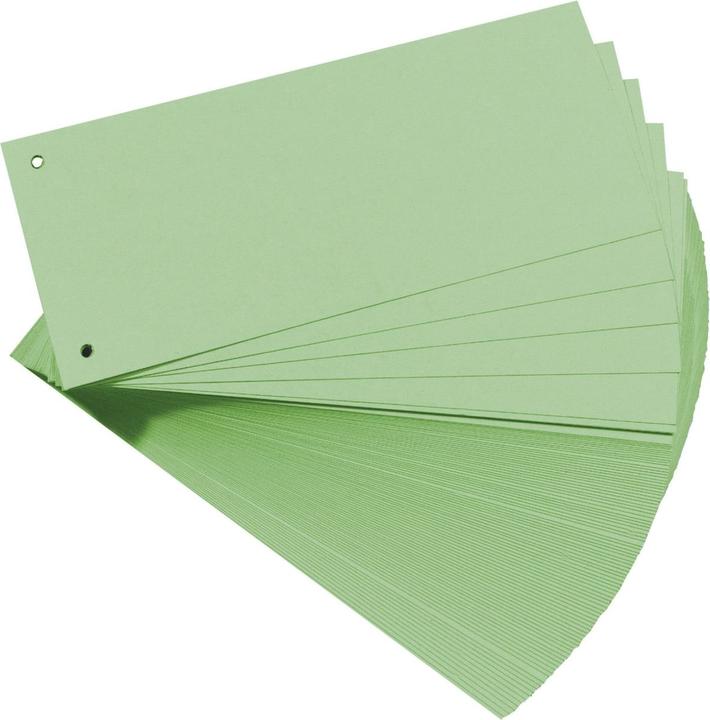 Actual product image Herlitz Dividers 10.5 x 24 cm, 100 pcs. - green