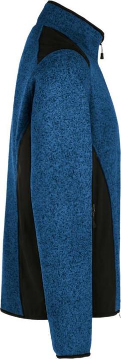 Immagine prodotto Hakro Giacca in pile lavorata a maglia Dawson blu reale screziato, 2XL (XXL)