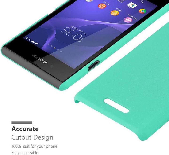 Actual product image Cadorabo Hard Cover Frosty Cover (Sony Xperia E3)