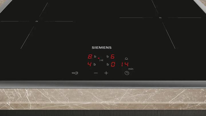 Image du produit Siemens Built-in cooker set, EI645CFB6E + HE578GBS4, Réchaud encastrable, Four à induction, PQ521IA03